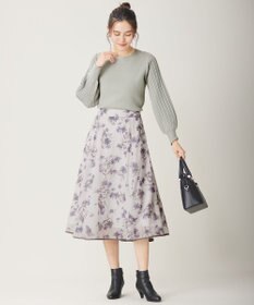 ANY SIS 【洗える】冬のシャルマン パフスリーブ ニット