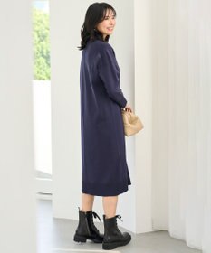 UNFILO 【野呂佳代さん着用】マイビューティニット Ｖネックワンピース