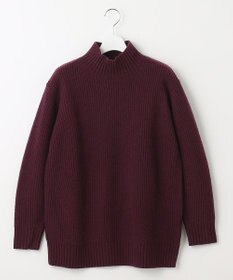 J.PRESS LADIES 【洗える】AUSSIE AIR ハイネック ミドルゲージ ニット