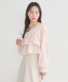 earth music&ecology ティアードアンサンブルブラウス