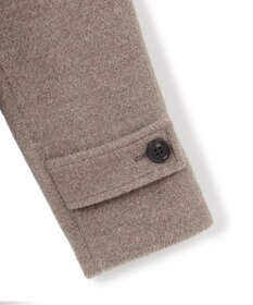 JOSEPH HOMME 【LEON 掲載】【HIGH GRADE LINE】ウールトリプルパイル　ステンカラーコート