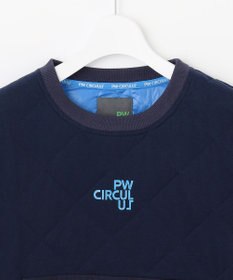 PW CIRCULUS 【裏地付き/防寒】【WOMEN】キルティングスエットプルオーバー