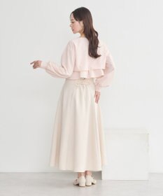 earth music&ecology ティアードアンサンブルブラウス