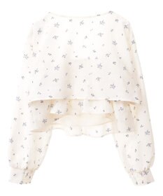 earth music&ecology ティアードアンサンブルブラウス