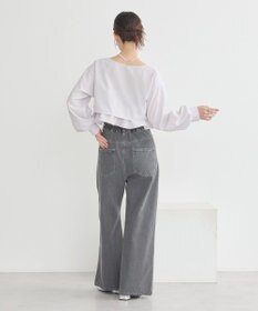 earth music&ecology ティアードアンサンブルブラウス