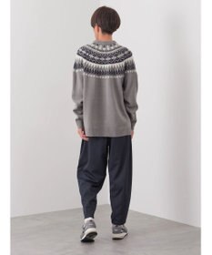 CRAFT STANDARD BOUTIQUE 【男女兼用】求心柄クルーネックニット