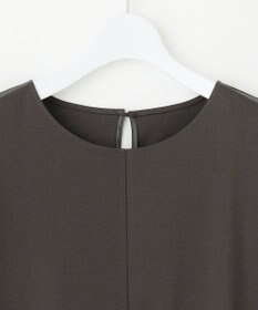 23区 【GLOW8月号掲載/洗える】スムースコンビジャージー ランタンスリーブ カットソー