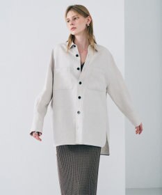 uncrave リヨセルライトリネン BIGシャツ