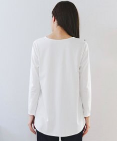 Tiaclasse 【安田美沙子さん着用・選べる裾】 レイヤードヘムカットソーTシャツ