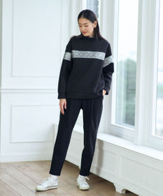 23区GOLF 【WOMEN】タック入り テーパードパンツ