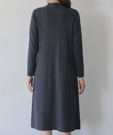 Tiaclasse 【安田美沙子さん着用・新色・XSサイズ追加】リブ切替ニットワンピース