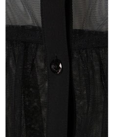 Green Parks ・ＳＵＧＡＲ　ＳＰＯＯＮ　チュールティアードブラウス