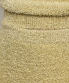 GRACE CONTINENTAL ラメフェザーニットスカート