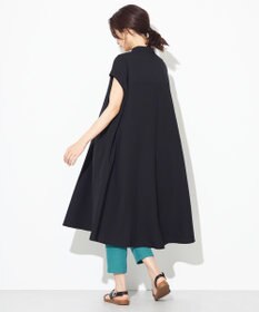 ANY 【洗える】バンドカラーとろみ ワンピース