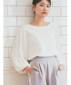 earth music&ecology マジョリカプリーツプルオーバー