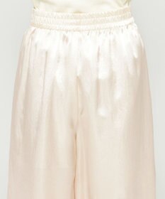 uncrave アセテートヴィンテージサテン ワイドパンツ