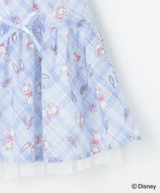 ANY KIDS 【ディズニー/マリー】チェック柄 総柄スカパン