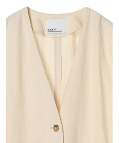 CRAFT STANDARD BOUTIQUE 【キナリノ別注】リネンレーヨンジレベスト