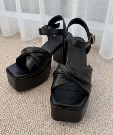 WEGO ストーム付きクロスヒールサンダル