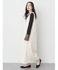 earth music&ecology ジップジレワンピース