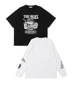 WEGO 【ユニセックス着用ITEM】グラフィックアンサンブルT（LS）