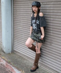 WEGO ドッキングドロストショートT