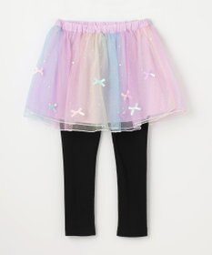 ANY KIDS リボン×ラメチュールスカッツ