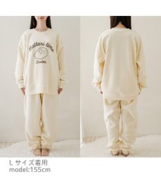 Mother garden しろたん フリース ルームウェア 上下セット ユニセックス