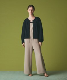 GRACE CONTINENTAL トリアセバイカラーサロペット