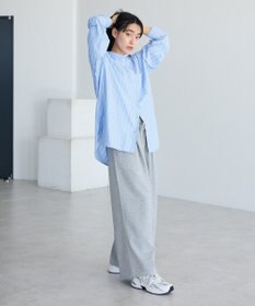 CRAFT STANDARD BOUTIQUE ダンボールニットタックパンツ