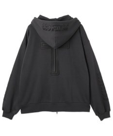 WEGO 【裏起毛/セットアップ対応】グラフィック裏起毛ZIPビッグパーカー