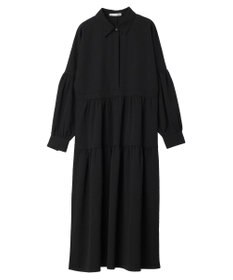 Green Parks armonia. ジャガードシャツワンピース