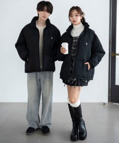 WEGO 【WEB限定/Sサイズ新登場/お気に入り登録者数5万人越えの大人気アイテム】U.S. POLO ASSN.別注パデッドジャケット