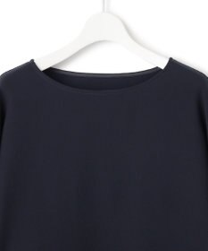 23区 S 【洗える/好評につき新色追加】ストレッチジョーゼットリブコンビ バックデザイン カットソー