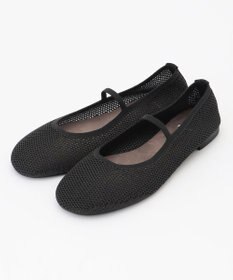 steppi 【一部店舗限定 / 片足わずか80g】シースルー ラウンド フラットパンプス