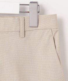 自由区 【接触冷感・UVカット・吸水速乾・洗える】シェルタリングオックスストレート パンツ