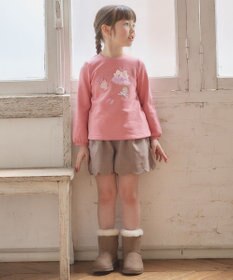 ANY KIDS 【らくっトレーナー】裏毛 プリンセスデザイン トレーナー