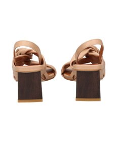 INTER-CHAUSSURES 【ANGEL ALARCON】スクエアトウクロスベルトサンダル