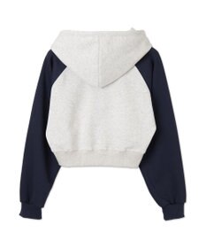 WEGO カレッジロゴラグランジップパーカー