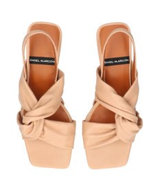 INTER-CHAUSSURES 【ANGEL ALARCON】スクエアトウクロスベルトサンダル