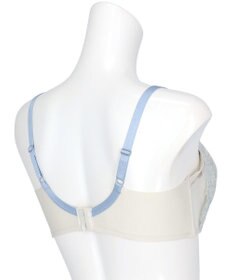 une nana cool 【脇高で背中スムージングブラジャー】さあわたし　レース