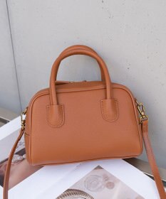 style code [Lyrss/リルス]牛革　ボストンバッグ