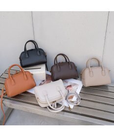 style code [Lyrss/リルス]牛革　ボストンバッグ