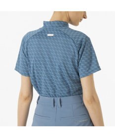 ZERO HALLIBURTON 【吸水速乾・UVケア】 ZHモノグラムモックネックTシャツ ZHG-W5S 82979