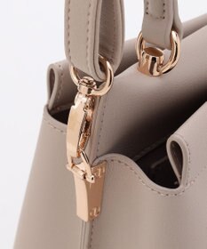 ANY SIS 【2WAY】スクエアミディトート バッグ