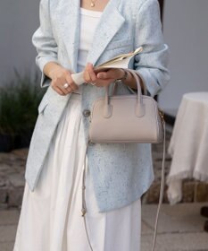 style code [Lyrss/リルス]牛革　ボストンバッグ