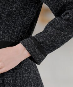 Tiaclasse 【洗える】配色パイピングフレアワンピース