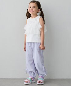 ANY KIDS 【新色追加】3WAY フリルドッキングTシャツ