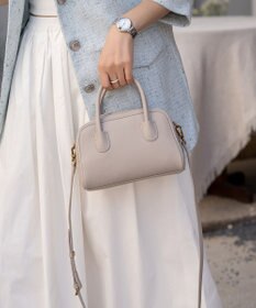 style code [Lyrss/リルス]牛革　ボストンバッグ