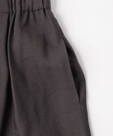 自由区 S 【カタログ掲載・ご好評アイテム・累計2500本・新色追加・ウエストゴム・セットアップ対応】エアリーツイルキュロット パンツ